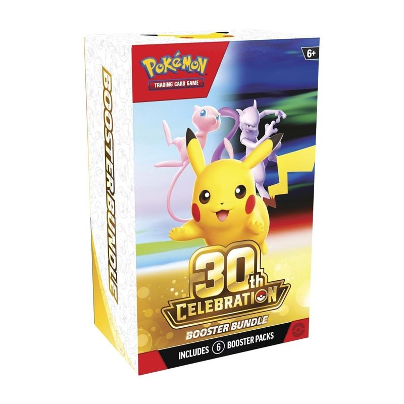 English Pokémon TCG 30th Celebration Booster Bundle (6 Packs) Booster bundle