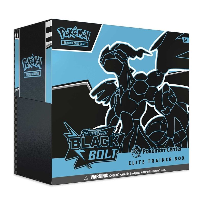English Pokémon TCG Scarlet & Violet—Black Bolt Pokémon Center Elite Trainer Box Elite Trainer Box