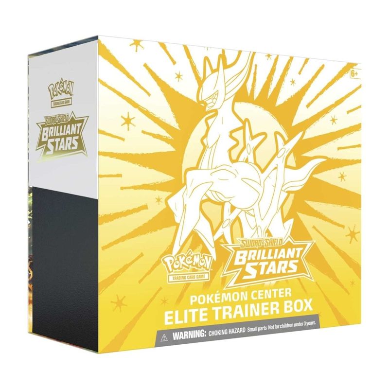 English Pokémon TCG Sword & Shield—Brilliant Stars Pokémon Center Elite Trainer Box Elite Trainer Box