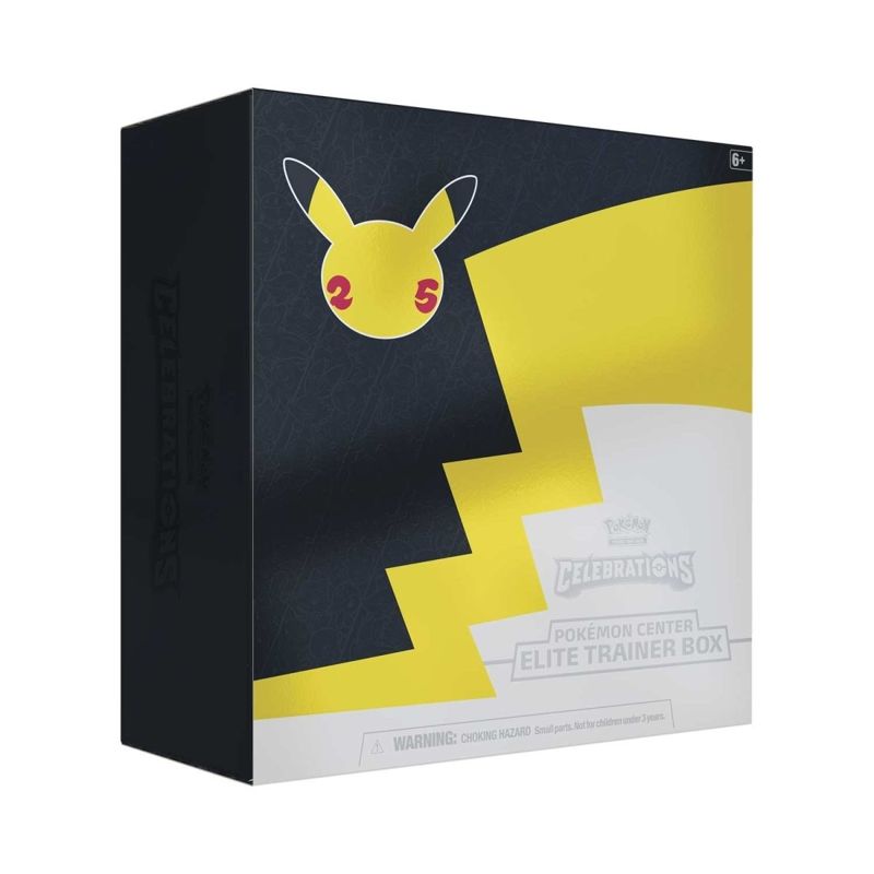 English Pokémon TCG Celebrations Pokémon Center Elite Trainer Box Elite Trainer Box