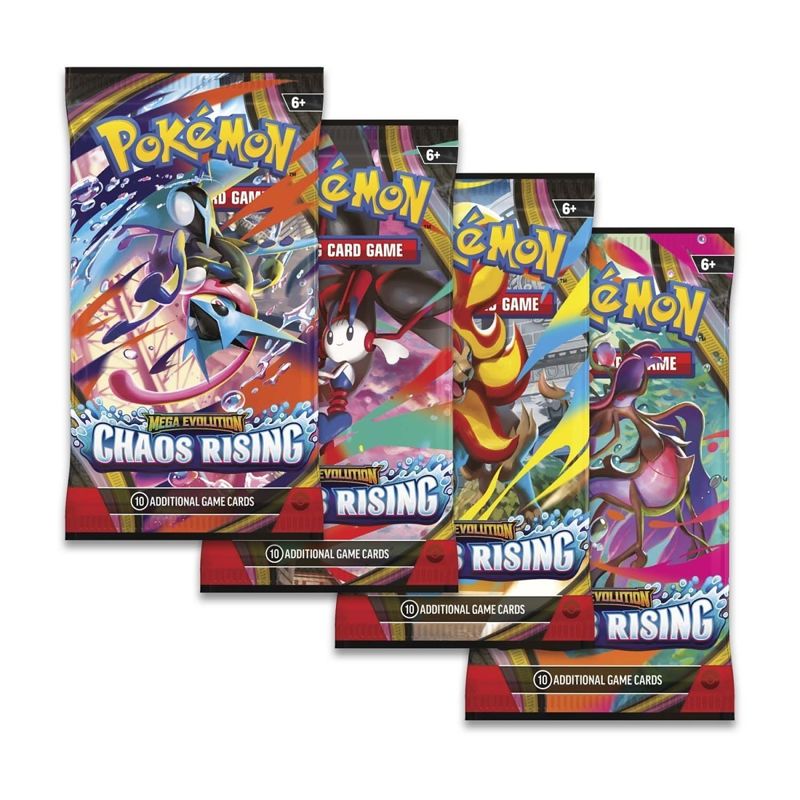 English Pokémon TCG Mega Evolution—Chaos Rising Booster Display Box (36 Packs) Booster box