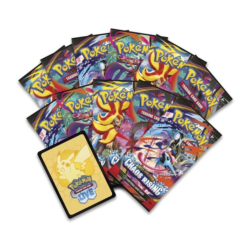 English Pokémon TCG Mega Evolution—Chaos Rising Pokémon Center Elite Trainer Box Elite Trainer Box