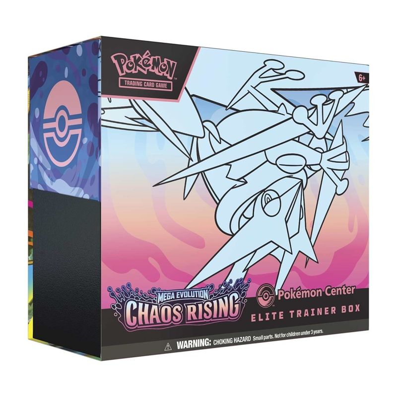 English Pokémon TCG Mega Evolution—Chaos Rising Pokémon Center Elite Trainer Box Elite Trainer Box