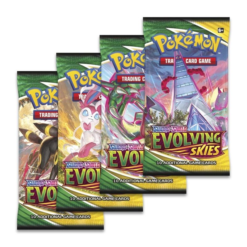 English Pokémon TCG Sword & Shield—Evolving Skies Booster Display Box (36 Packs) Booster box