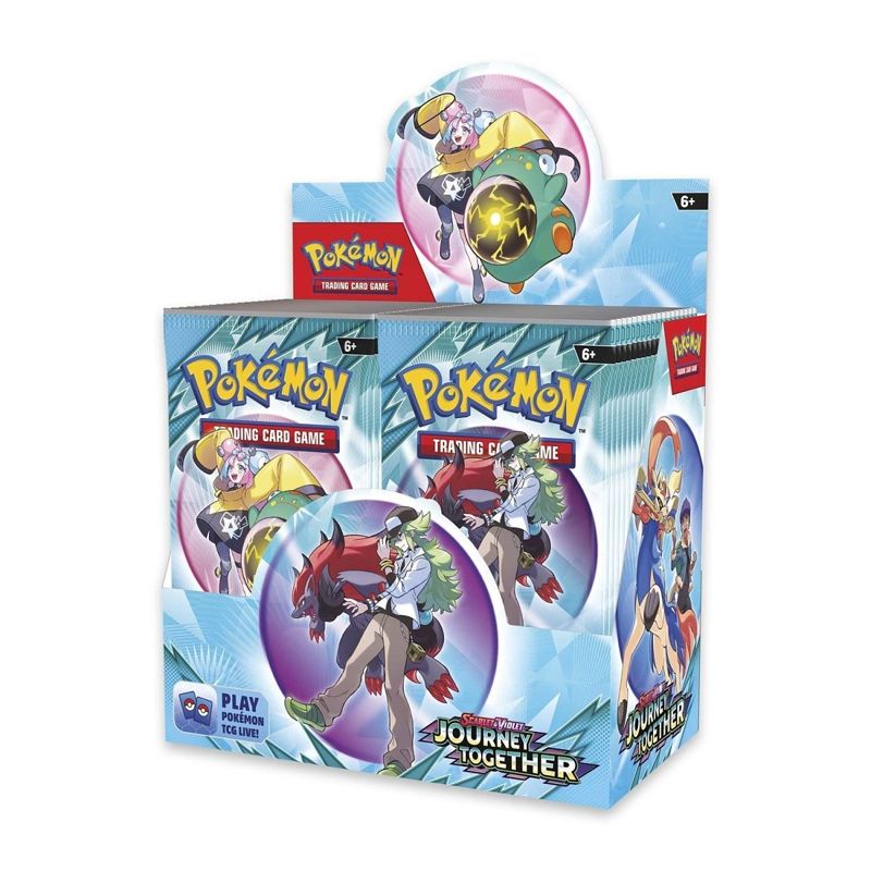 English Pokémon TCG Scarlet & Violet—Journey Together Enhanced Booster Display Box (36 Packs & 1 Promo Card) Booster box