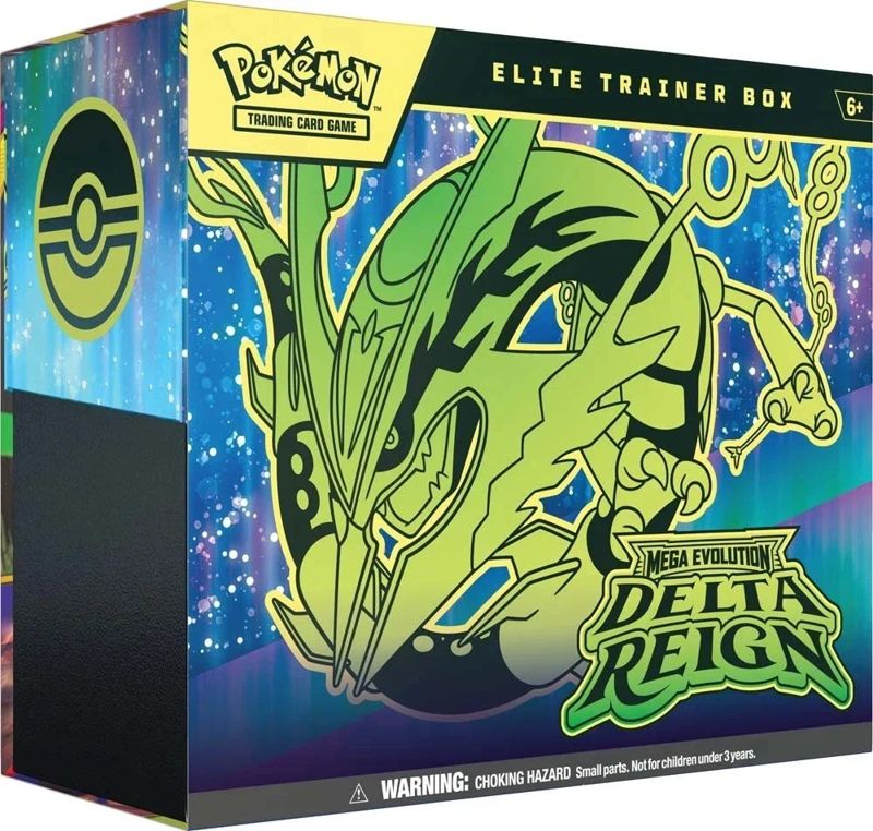 English Pokémon TCG ME06 Mega Evolution—Delta Reign Elite Trainer Box