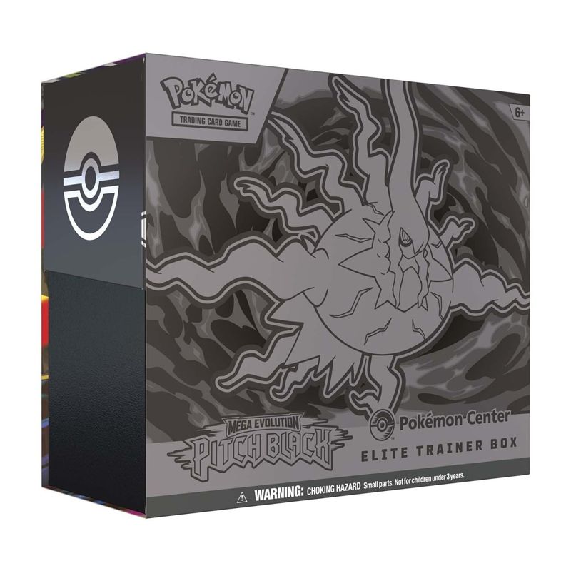 English Pokémon TCG Mega Evolution—Pitch Black Pokémon Center Elite Trainer Box Elite Trainer Box