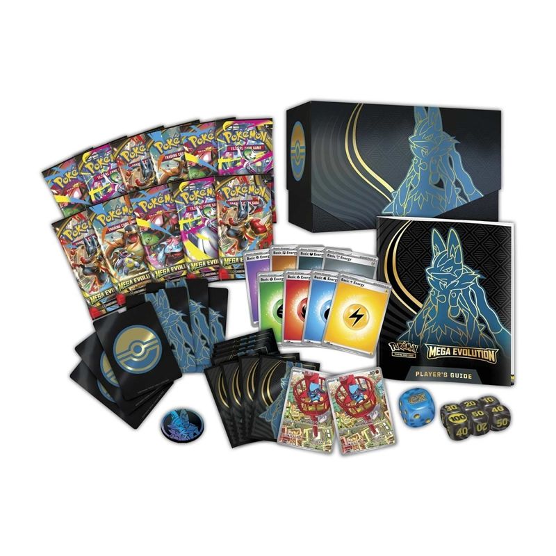 English Pokémon TCG Mega Evolution Pokémon Center Elite Trainer Box (Mega Lucario) Elite Trainer Box