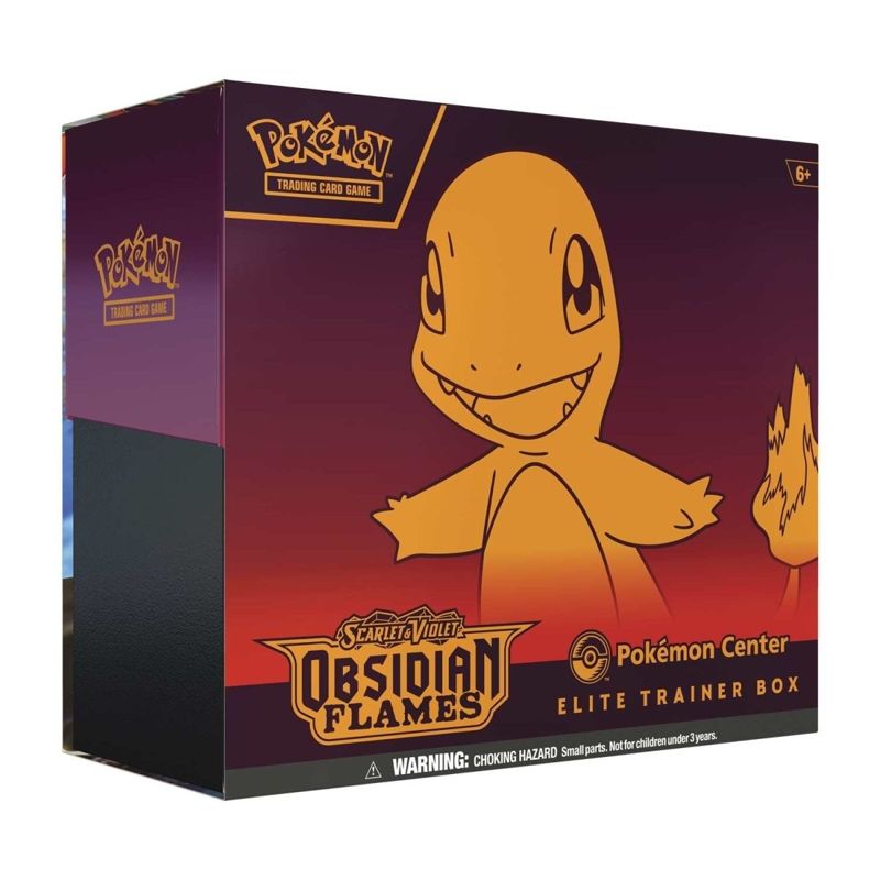 English Pokémon TCG Scarlet & Violet—Obsidian Flames Pokémon Center Elite Trainer Box Elite Trainer Box