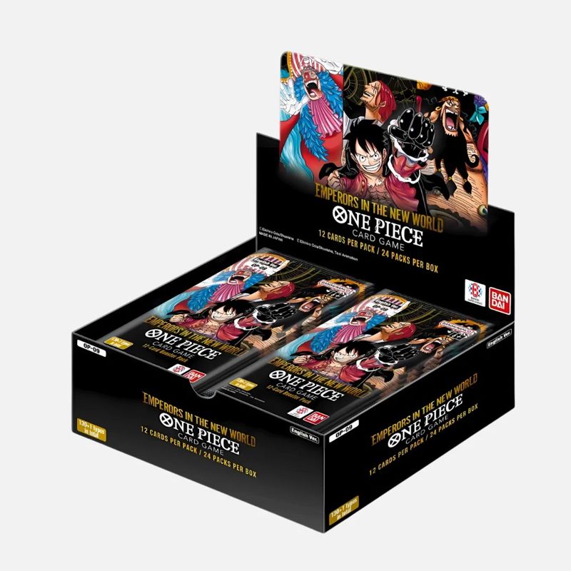English One Piece Card Game OP-09 Emperors in the New World Booster box