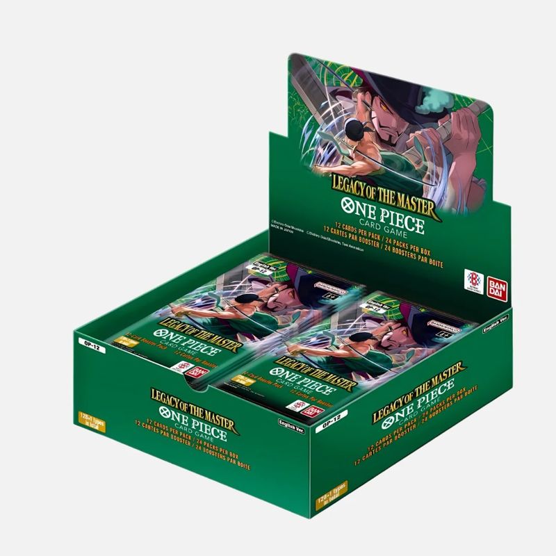 English One Piece Card Game OP-12 Legacy of the Master Booster box