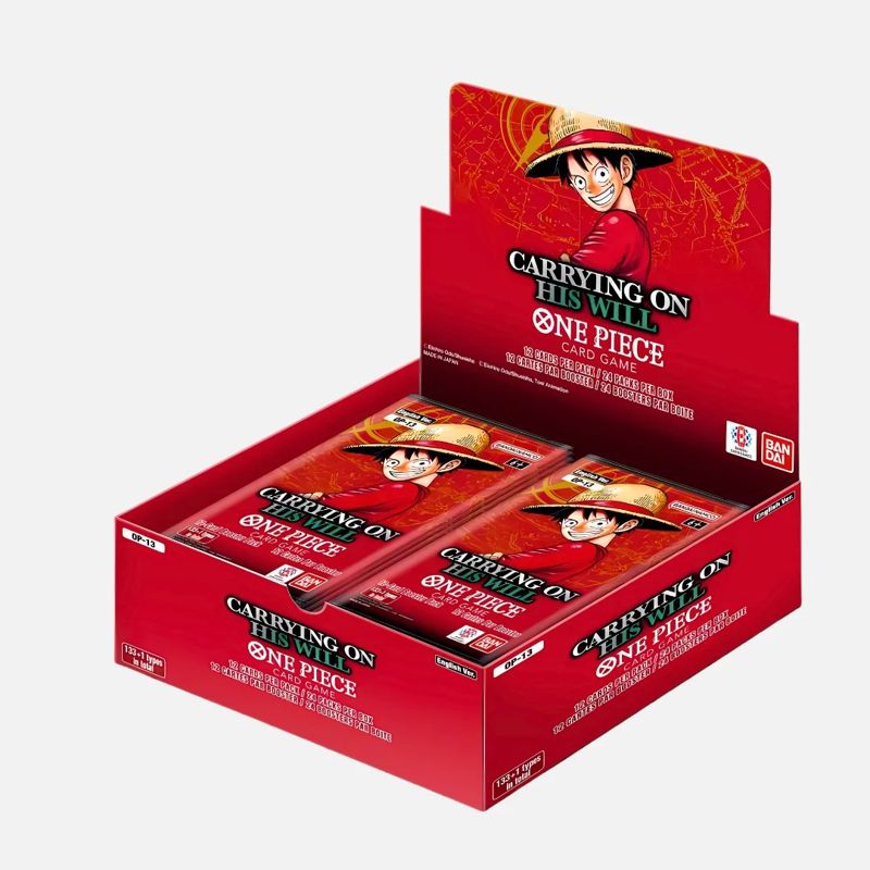 English One Piece Card Game OP-13 Carrying On His Will Booster box