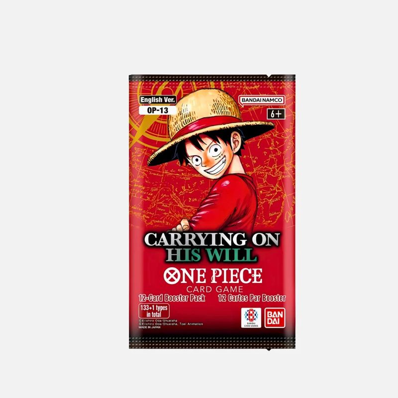 English One Piece Card Game OP-13 Carrying On His Will Booster box