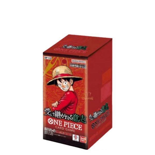 Japanese One Piece Card Game OP-13 Carrying On His Will Booster box