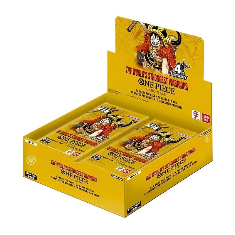 English One Piece Card Game OP-17 The World's Strongest Warriors Booster box