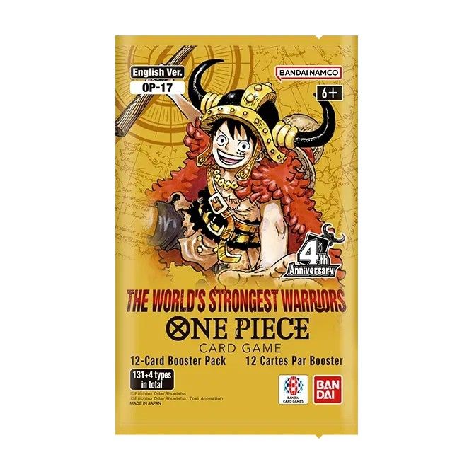 English One Piece Card Game OP-17 The World's Strongest Warriors Booster box