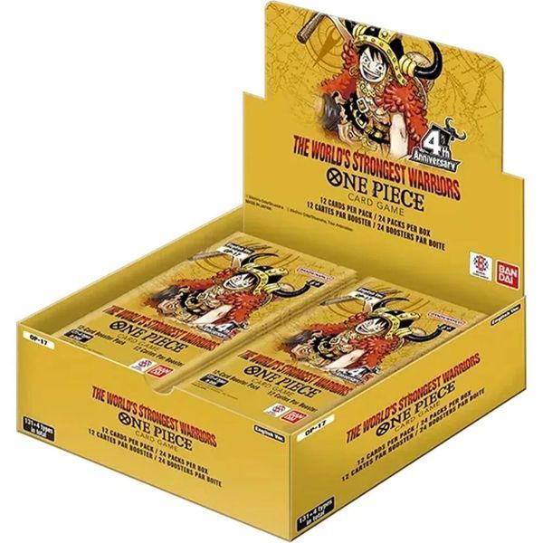 English One Piece Card Game OP-17 The World's Strongest Warriors Booster box