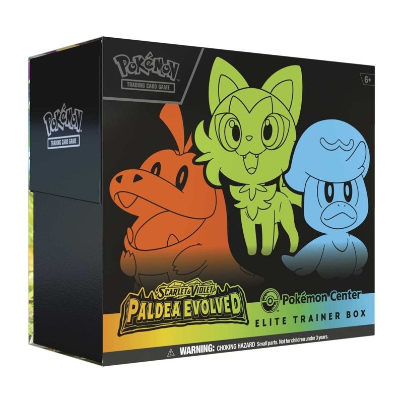 English Pokémon TCG Scarlet & Violet—Paldea Evolved Pokémon Center Elite Trainer Box Elite Trainer Box