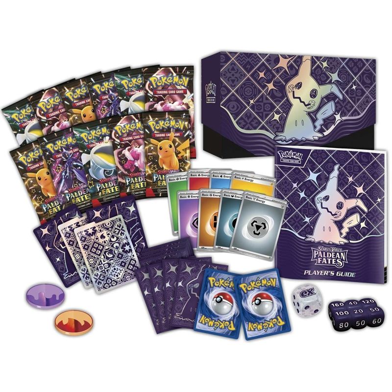 English Pokémon TCG Scarlet & Violet—Paldean Fates Pokémon Center Elite Trainer Box Elite Trainer Box