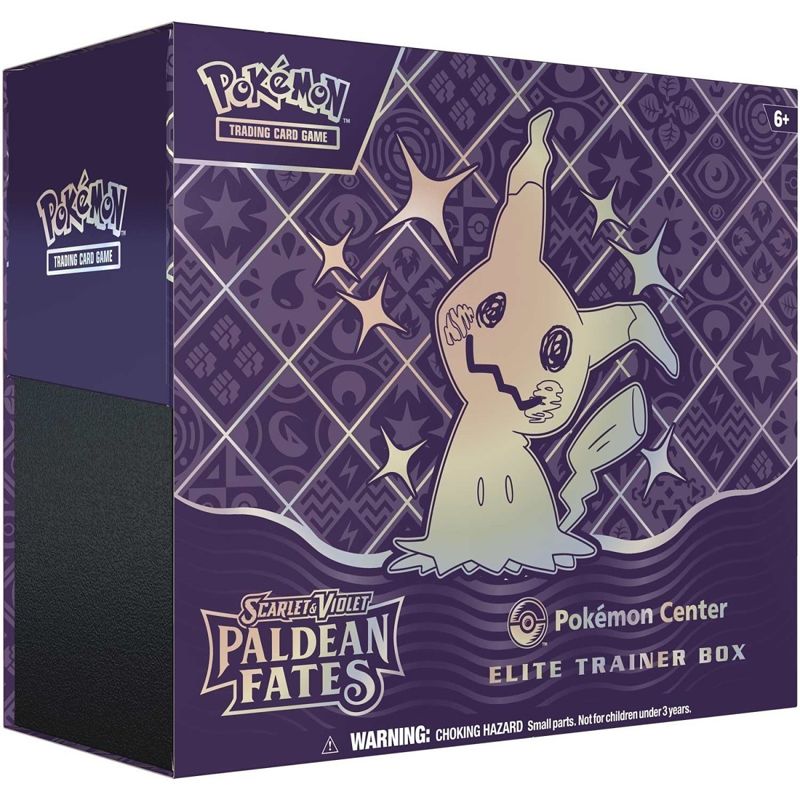 English Pokémon TCG Scarlet & Violet—Paldean Fates Pokémon Center Elite Trainer Box Elite Trainer Box