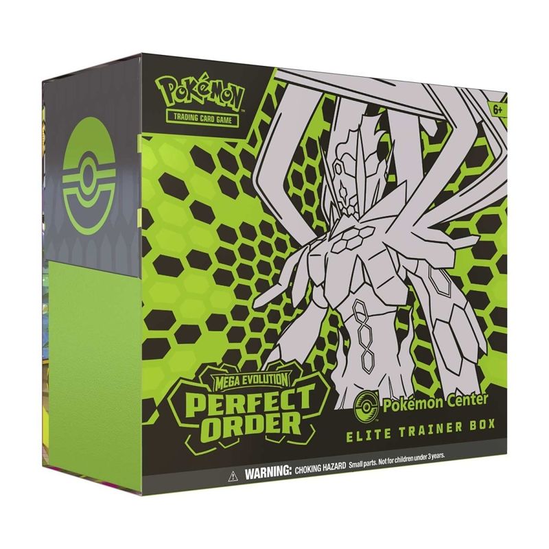 English Pokémon TCG Mega Evolution—Perfect Order Pokémon Center Elite Trainer Box Elite Trainer Box