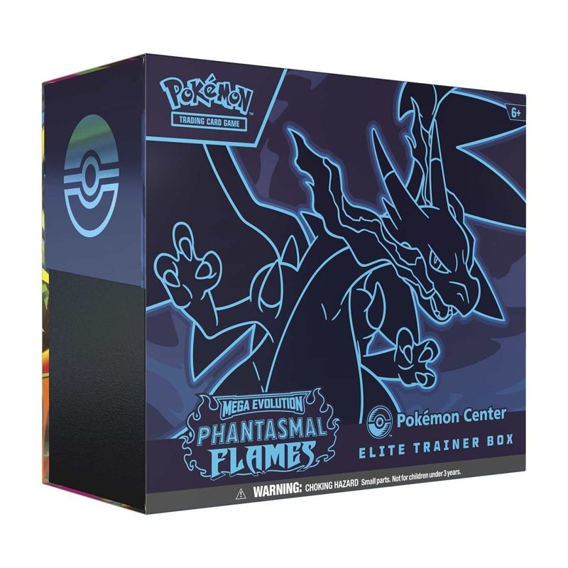 English Pokémon TCG Mega Evolution—Phantasmal Flames Pokémon Center Elite Trainer Box Elite Trainer Box
