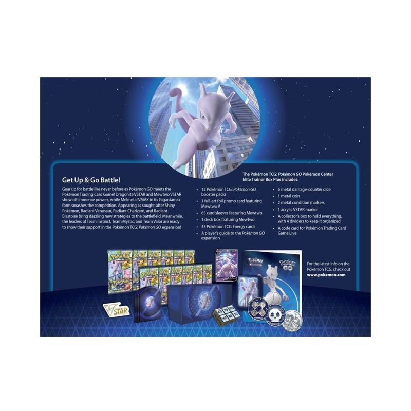 English Pokémon TCG Pokémon GO Pokémon Center Elite Trainer Box Plus Elite Trainer Box