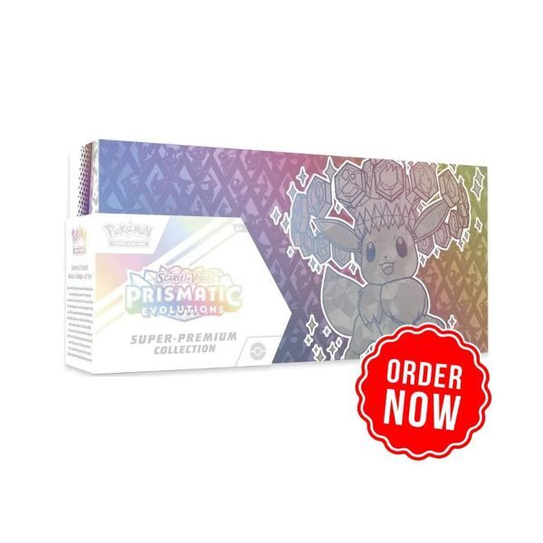 English Pokémon TCG Prismatic Evolutions Premium Collection Premium collection