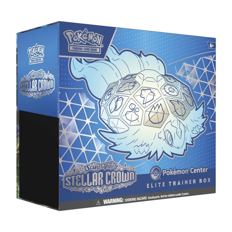 English Pokémon TCG Scarlet & Violet—Stellar Crown Pokémon Center Elite Trainer Box Elite Trainer Box
