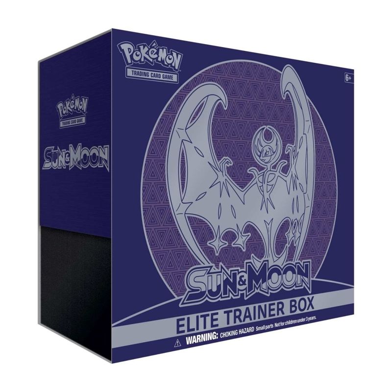 English Pokémon TCG Sun & Moon Elite Trainer Box (Lunala) Elite Trainer Box