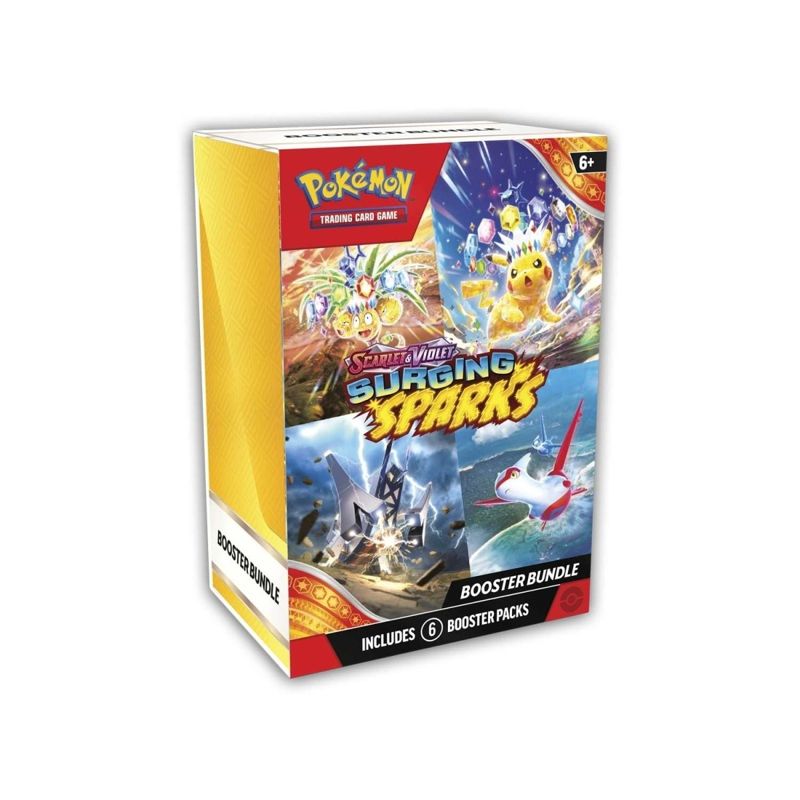 English Pokémon TCG Scarlet & Violet—Surging Sparks Booster Bundle (6 Packs) Booster bundle
