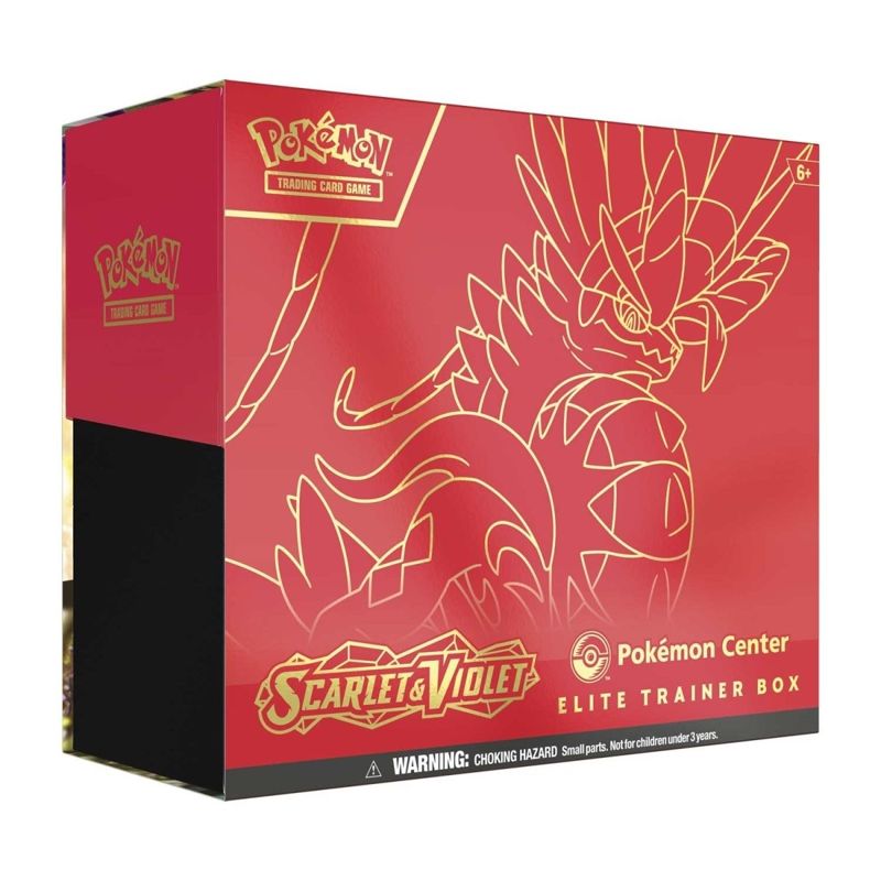 English Pokémon TCG Scarlet & Violet Pokémon Center Elite Trainer Box (Koraidon) Elite Trainer Box