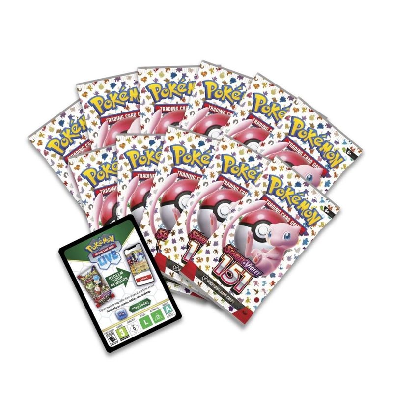 English Pokémon TCG Scarlet & Violet—151 Pokémon Center Elite Trainer Box Elite Trainer Box