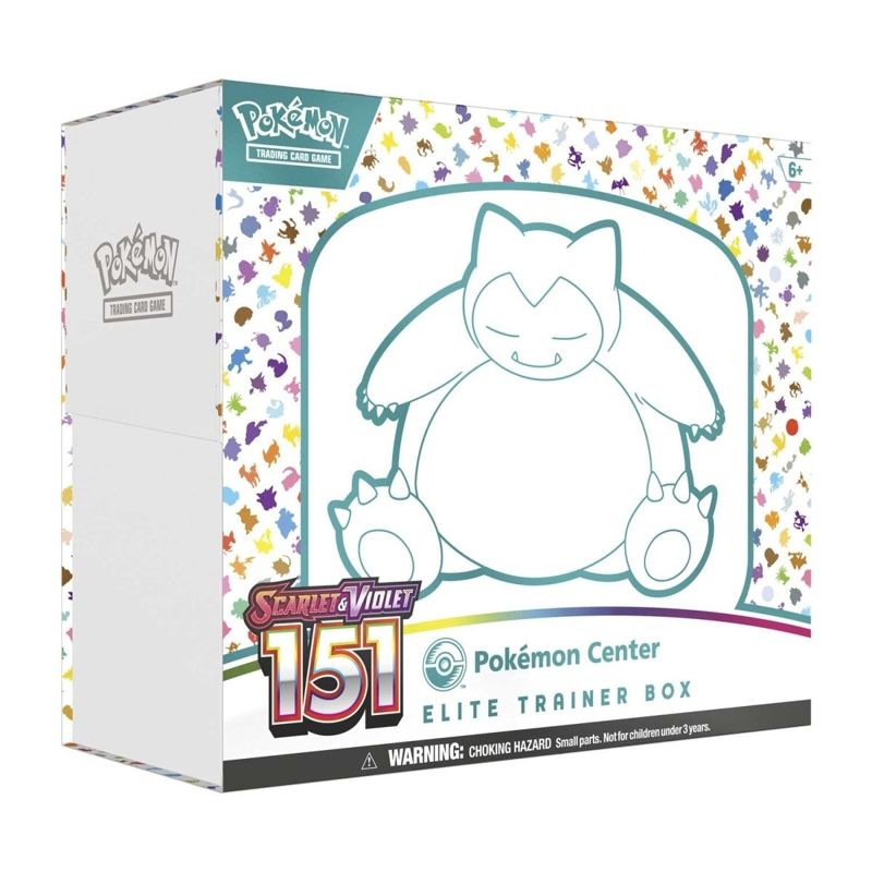 English Pokémon TCG Scarlet & Violet—151 Pokémon Center Elite Trainer Box Elite Trainer Box