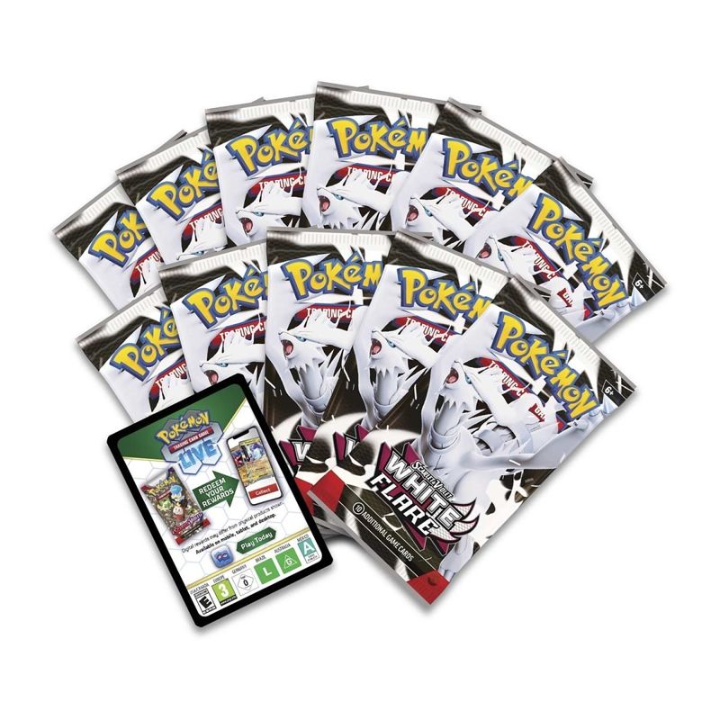 English Pokémon TCG Scarlet & Violet—White Flare Pokémon Center Elite Trainer Box Elite Trainer Box