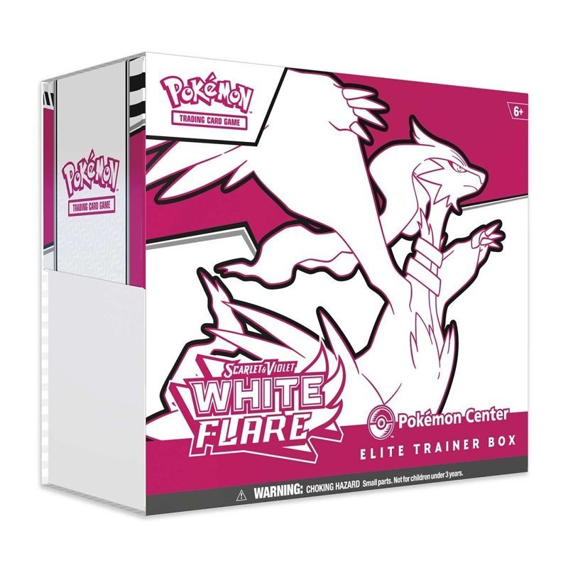English Pokémon TCG Scarlet & Violet—White Flare Pokémon Center Elite Trainer Box Elite Trainer Box